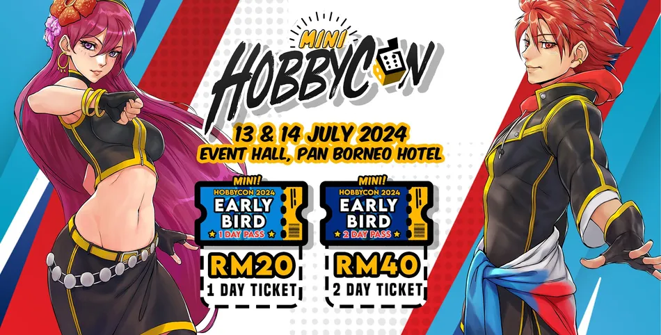 MINI HOBBYCON Early Bird tickets are now available