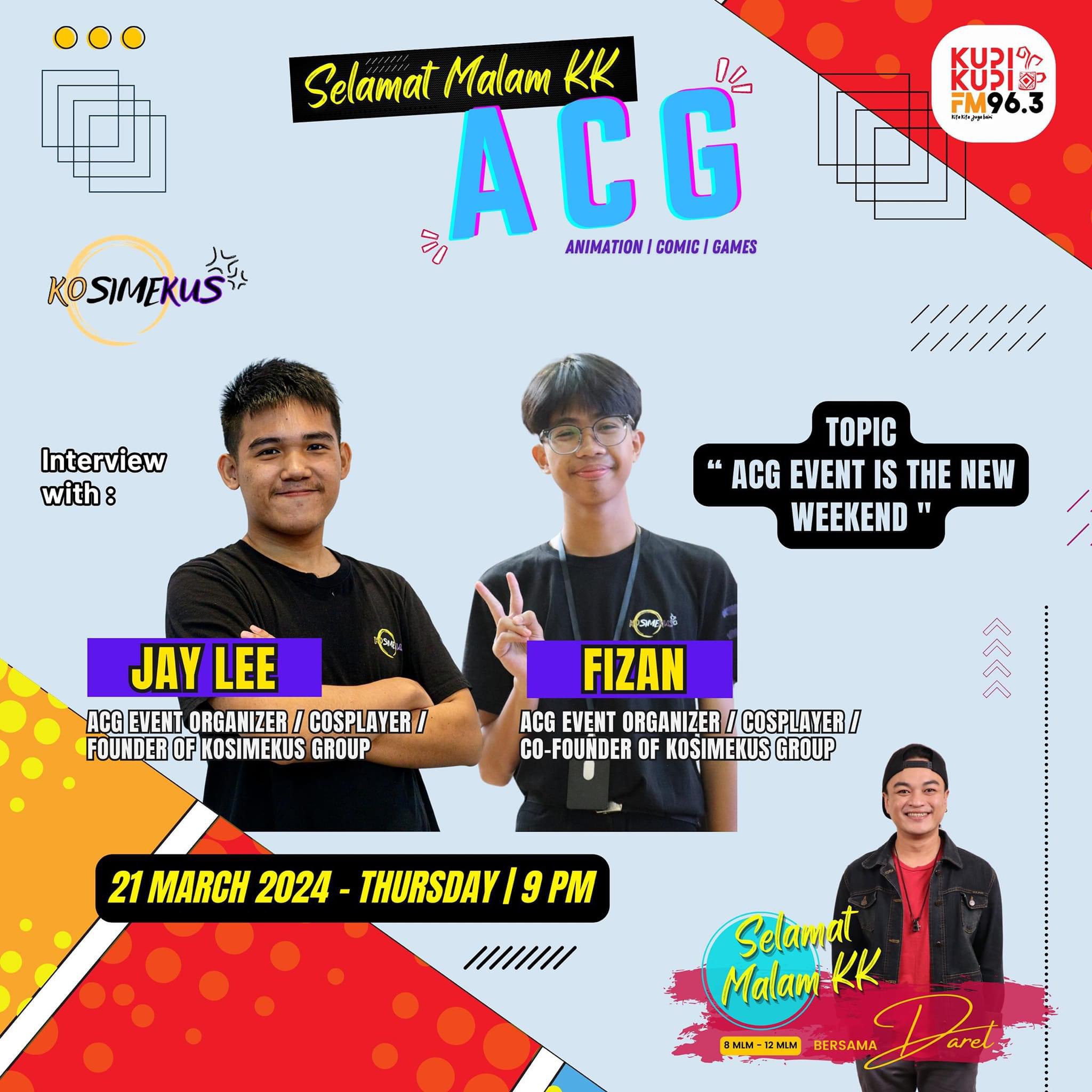 Acg Event Is The New Weekend