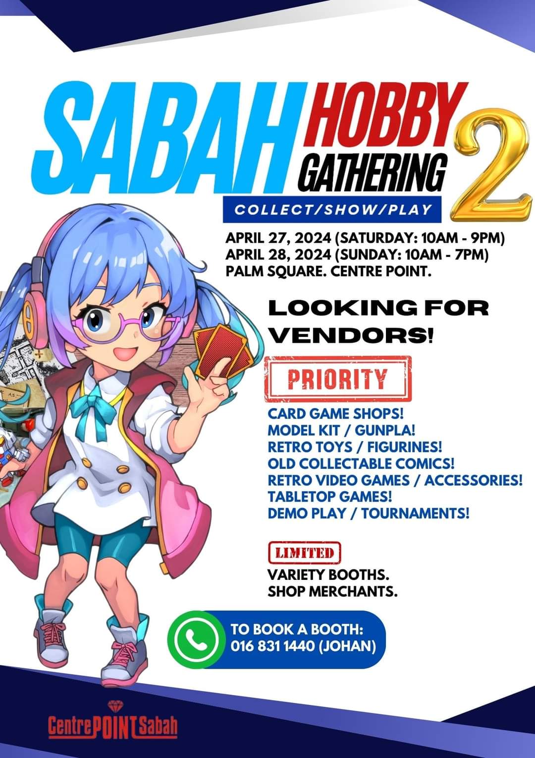 Sabah Hobby Gathering 2 is happening this April